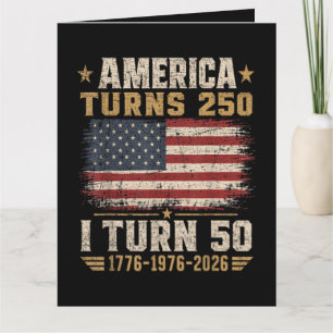 Amerika wird 250, ich werde 50 karte