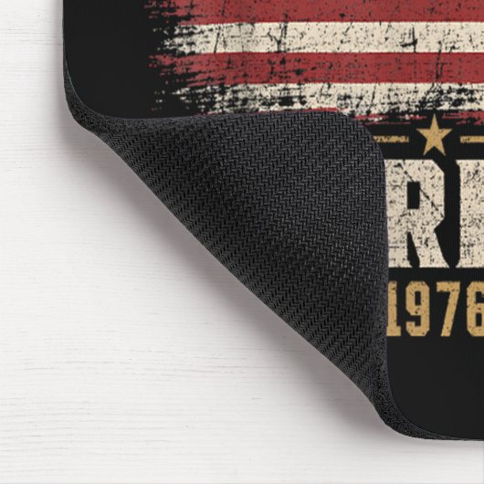 Amerika wird 250, ich werde 50 mousepad (Ecke)