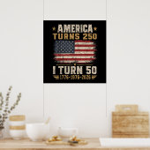 Amerika wird 250, ich werde 50 poster (Küche)