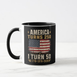 Amerika wird 250, ich werde 50 tasse