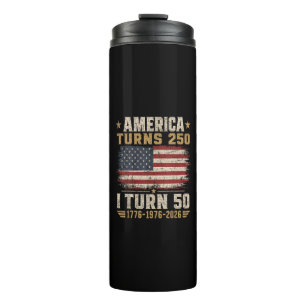 Amerika wird 250, ich werde 50 thermosbecher