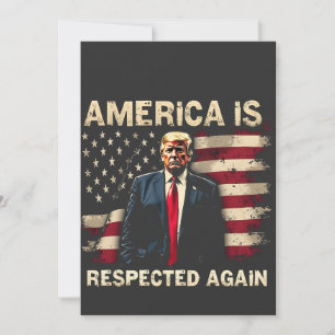 Amerika wird wieder respektiert Trump USA 4. Juli Einladung