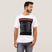Amerika WMDs T-Shirt (Vorne ganz)