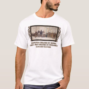 Amerika wurde durch Philosophielichter hergestellt T-Shirt