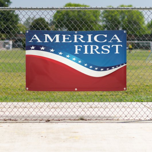 AMERIKA ZUERST BANNER (Insitu)