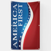 AMERIKA ZUERST BANNER (Vertikal)