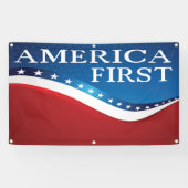 AMERIKA ZUERST BANNER (Horizontal)