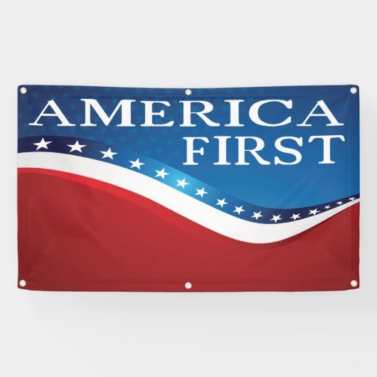 AMERIKA ZUERST BANNER (Horizontal)