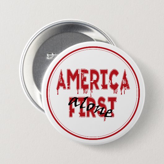 Amerika zuerst... button (Vorne & Hinten)