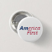 Amerika zuerst button (Vorne & Hinten)