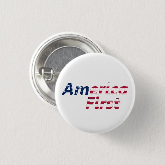 Amerika zuerst button (Vorne & Hinten)