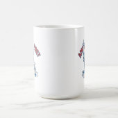 AMERIKA ZUERST - Gegr. 1776 Kaffeetasse (Mittel)