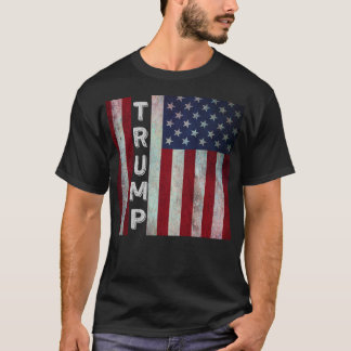 Amerika zuerst mit Trump T-Shirt