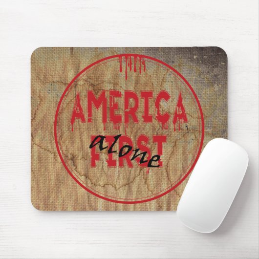 Amerika zuerst...... mousepad (Mit Mouse)