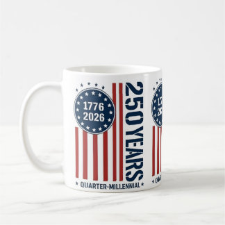 Amerika zum Viertel-Jahrtausend-Jubiläum 1776–2026 Kaffeetasse