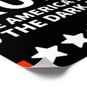 Amerika zurück nach Chiffon Poster (Ecke)