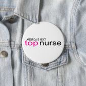 Amerikafolgende Spitzenkrankenschwester Button (Beispiel)