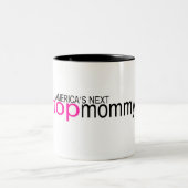 Amerikafolgende Spitzenmama Zweifarbige Tasse (Mittel)