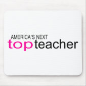 Amerikafolgender Spitzenlehrer Mousepad (Vorne)
