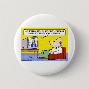 Amerikalustigste Präsidentendebatten Button