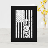 AMERIKAN FLAG US FLAG Kranbetreiber Karte (Gelbe Blume)
