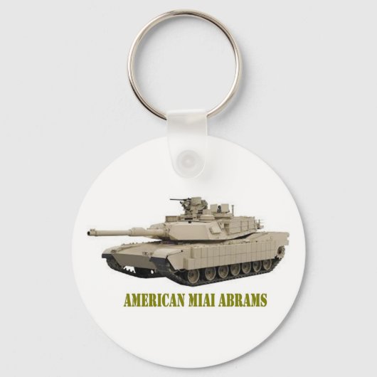 AMERIKAN M1A1 ABRAMS TANK SCHLÜSSELANHÄNGER (Vorderseite)