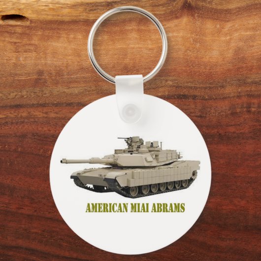 AMERIKAN M1A1 ABRAMS TANK SCHLÜSSELANHÄNGER (Vorderseite)