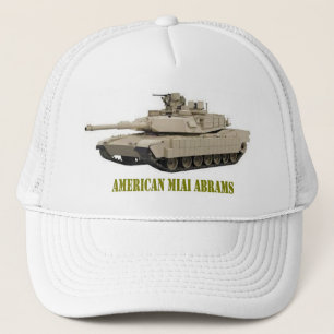 AMERIKAN M1A1 ABRAMS TANK TRUCKERKAPPE