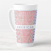 "AMERIKAN VETERAN" Große Tasse (Linke Ecke)