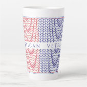 "AMERIKAN VETERAN" Große Tasse (Vorderseite)
