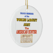 AMERIKAN VETERAN KERAMIKORNAMENT (Rechts)