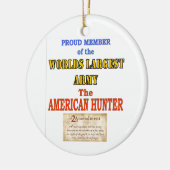 AMERIKAN VETERAN KERAMIKORNAMENT (Links)