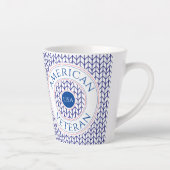 AMERIKAN VETERAN Latte Tasse (Rechts)