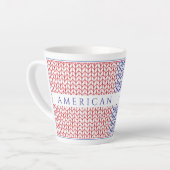 "AMERIKAN VETERAN" Latte Tasse (Linke Ecke)