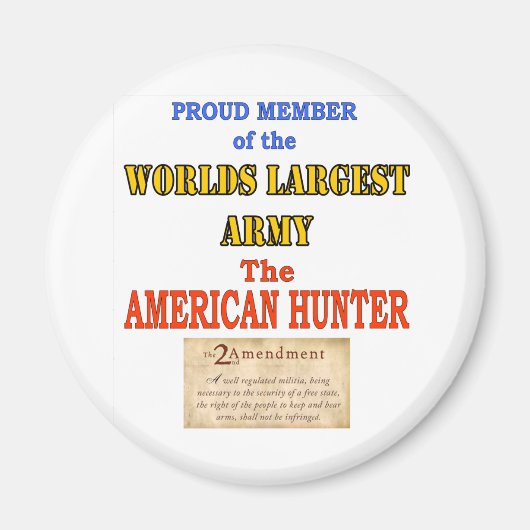 AMERIKAN VETERAN MAGNET (Vorne)