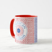 AMERIKAN VETERAN Red Combo Tasse (Vorderseite Links)