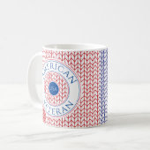 AMERIKAN VETERAN White Tasse (Vorderseite Links)