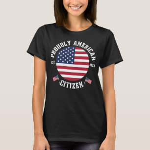 Amerikaner 2023 2023 US-Bürger US-Bürger T-Shirt