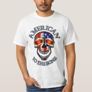 Amerikaner 2 der Knochen-T - Shirt