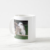Amerikaner-Akita-Hündchen Kaffeetasse (Vorderseite Links)