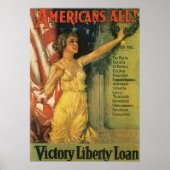 Amerikaner alle 1919 ~by Howard Chandler Christy W Poster (Vorne)