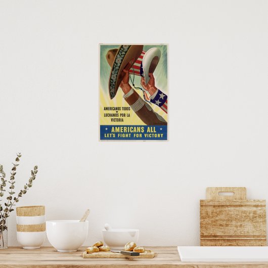 Amerikaner alle! poster (Küche)