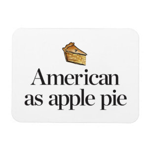 Amerikaner als Apple Pie Magnet