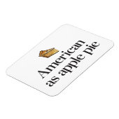 Amerikaner als Apple Pie Magnet (Linke Seite)