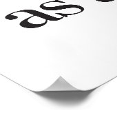 Amerikaner als Apple Pie Poster (Ecke)