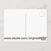 Amerikaner als Apple Pie Postkarte (Rückseite)