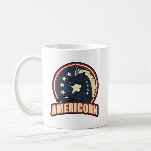 Amerikaner am 4. Juli Kaffeetasse (Links)