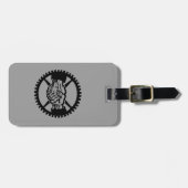 Amerikaner-ArbeitsParty Gepäckanhänger (Vorderseite horizontal)