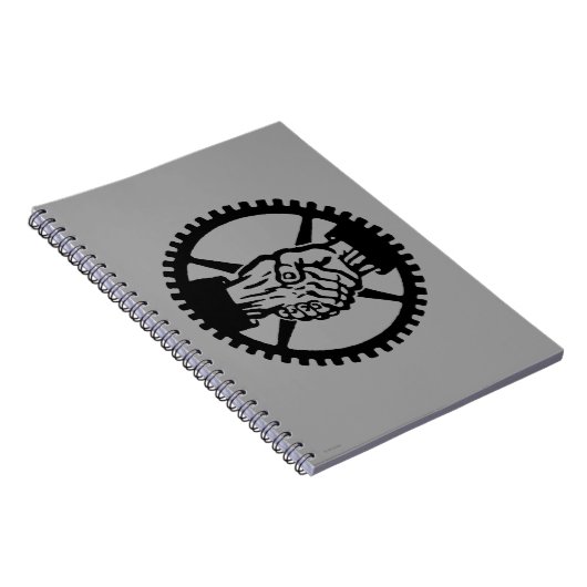 Amerikaner-ArbeitsParty Notizblock (Rechte Seite)