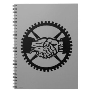 Amerikaner-ArbeitsParty Notizblock